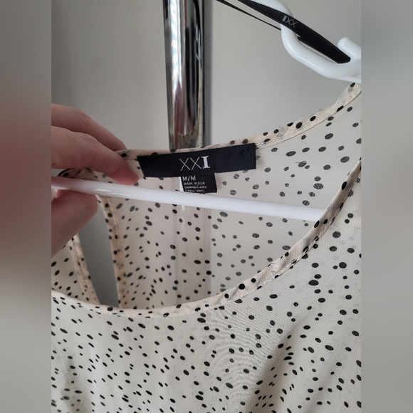 Dots & Ruffles Bodycon Dress - Picture 3 of 3